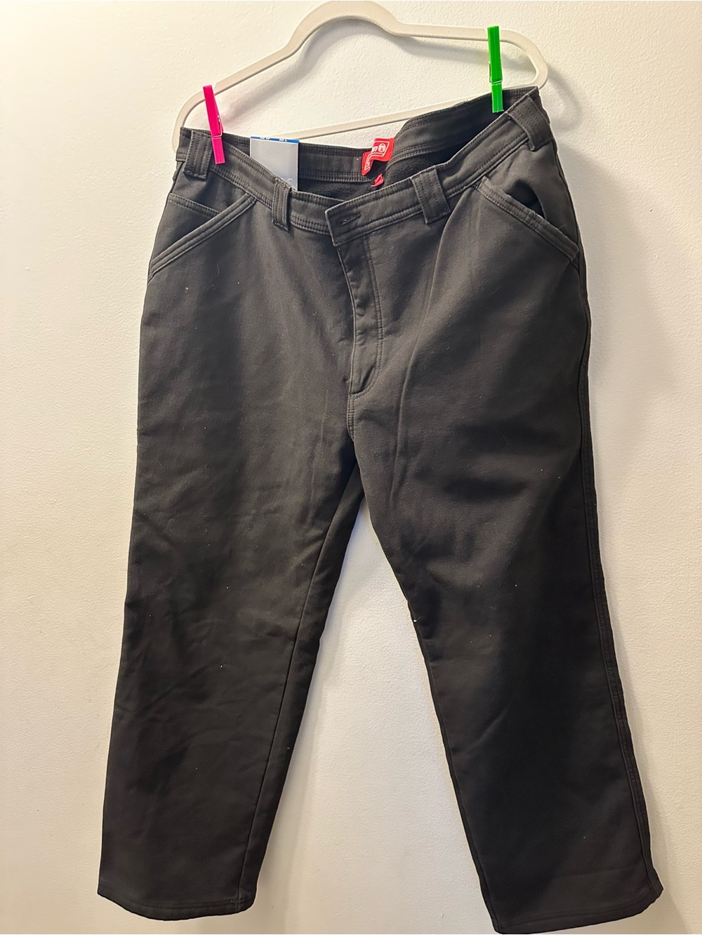 Coleman Men's pant size 38w 30L color raven